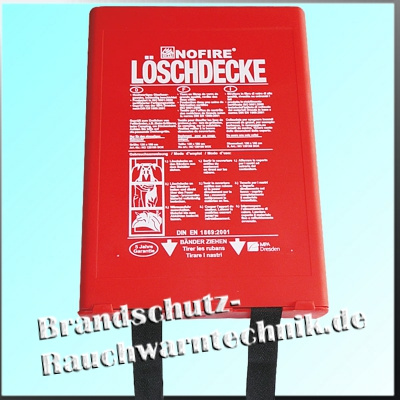 NOFIRE Löschdecke in Hartbox - 120x180